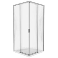 Sprchový kút štvorcový Eter 90x90x190 chróm Aqua Mercado www.69x.sk