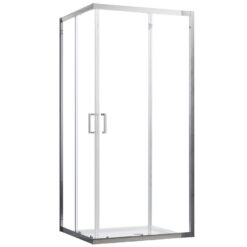 Sprchový kút štvorcový Mika 90x90x190 chróm Aqua Mercado www.69x.sk