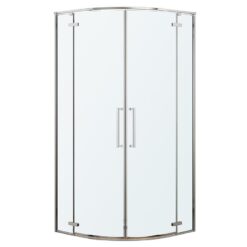 Sprchový kút štvrťkruhový Delta 90x90x195 chróm Aqua Mercado www.69x.sk