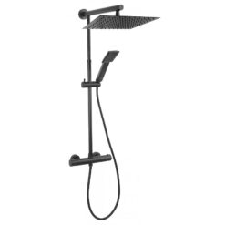 Stĺp s termostatom Trevi Square Black Ferro www.69x.sk