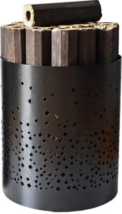 Stojan ku krbu na drevo KS-17 čierny Merkury Market www.69x.sk