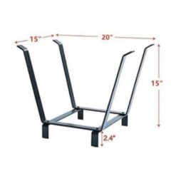 Stojan na drevo ES39009 50,8x38x38 cm Merkury Market www.69x.sk