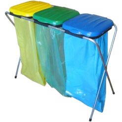 Stojan na triedený odpad trojdielny Merkury Market www.69x.sk