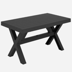 Stôl Rustic antracit 80x140 cm  www.69x.sk