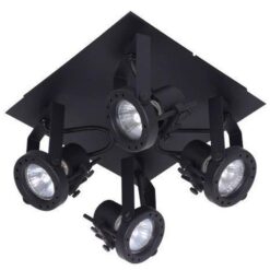 Stropná lampa Medison-4 sandy black PL4 Merkury Market www.69x.sk