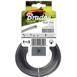 Struna do kosačky Ripper Dual 1,6mm x 15m  ZRG1615K hviezdicová Bradas www.69x.sk
