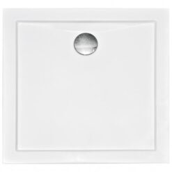 Štvorcová sprchová vanička Aquarius Slimline 80/80/3 Besco www.69x.sk
