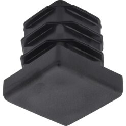 Štvorcová vtláčaná záslepka 30x30 mm čierna (4ks) Merkury Market www.69x.sk