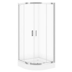 Štvrťkruhový Sprchový kút ARTECO 80x80x190 CERSANIT www.69x.sk