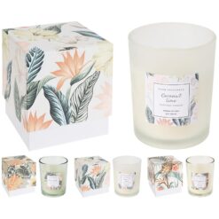 Sviečka v skle 80x80x100mm Merkury Market www.69x.sk