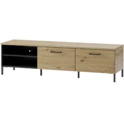 TV stolík Lucas 25 dub artisan/čierna mat Merkury Market www.69x.sk