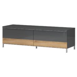 TV stolík Onyx TV150-2F/ON lakované anthracite/pacific walnut Merkury Market www.69x.sk