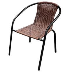 Technoratanová stolička Bistro XT1101 hnedá  www.69x.sk