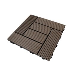 Terasová dlaždica WPC hnedá 300x300 mm PARQUET MERCADO www.69x.sk