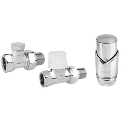 Termostatická zostava priama chróm Ferro www.69x.sk