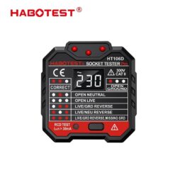 Tester el. zásuviek s digitálnym displejom HABOTEST HT106D HABOTEST www.69x.sk