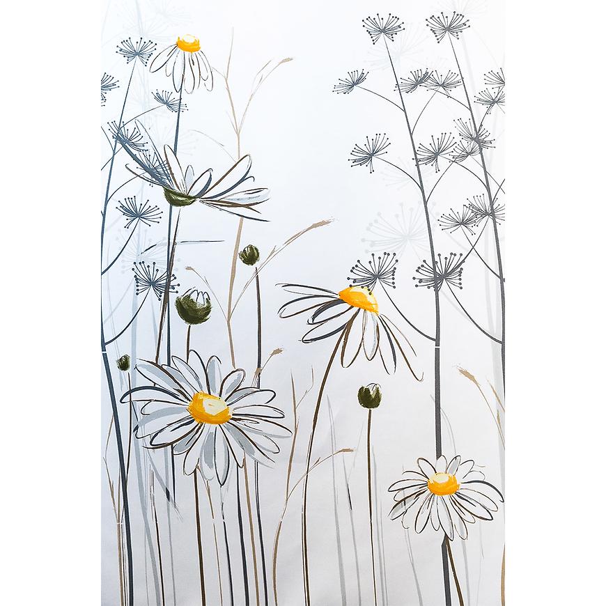 Textilný záves 180/200 W08441 Flower daisy Merkury Market www.69x.sk