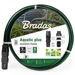 Tlakovo-odsávacia súprava Aquatic Plus 7 m čierna Bradas www.69x.sk