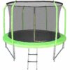 Trampolína COMFORT s rebríkom 244 cm zelená Merkury Market www.69x.sk