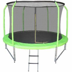 Trampolína COMFORT s rebríkom 244 cm zelená Merkury Market www.69x.sk