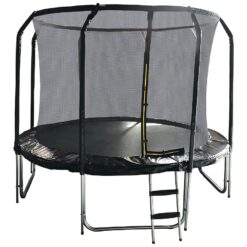 Trampolína COMFORT s rebríkom 305cm čierna Merkury Market www.69x.sk