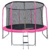 Trampolína COMFORT s rebríkom 305cm ružová Merkury Market www.69x.sk