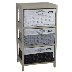 Trojposchodová skrinka 40x30 v73cm Merkury Market www.69x.sk