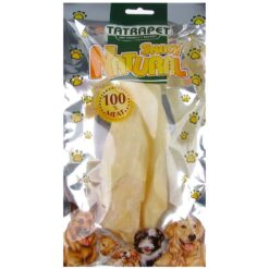 Ucho hovädzie biele 20-25 cm 1 ks Snack Natural TATRAPET www.69x.sk