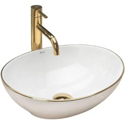 Umývadlo na dosku Sofia Gold Egde REA www.69x.sk