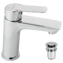 Umývadlová batéria s výpusťou 54002.0 Metalia 54 chróm Novaservis www.69x.sk