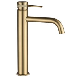 Umývadlová batéria vysoká REA Lungo Grip brúsené zlato REA www.69x.sk