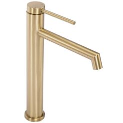 Umývadlová batéria vysoká Rea Foss zlatá kartáčovaná REA www.69x.sk