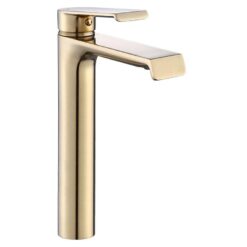 Umývadlová batéria vysoká Rea Hass zlato brúsené REA www.69x.sk