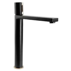 Umývadlová batéria vysoká Rea Icon čierna-zlatá REA www.69x.sk