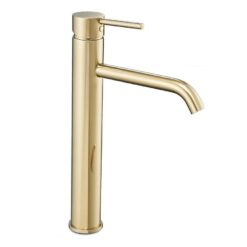 Umývadlová batéria vysoká Rea Lungo zlatá REA www.69x.sk