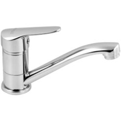 Umývadlovo - drezová stojanková batéria Titania Iris New chróm Novaservis www.69x.sk