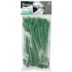 Upínacia páska zelená 4,8 x 200 mm 100ks Merkury Market www.69x.sk