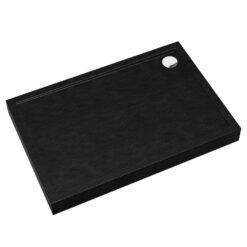 Vanička obdĺžniková Black Stone 80x120x12 Espera Plus AQM4638CST Schedpol www.69x.sk