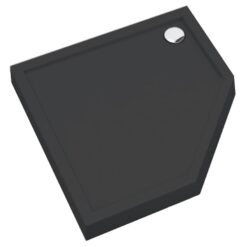 Vanička päťuhlová Black Mat 80x80x12 Espera Plus AQM4697CMG Schedpol www.69x.sk