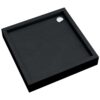 Vanička štvorcová Astrix 80x80x16 čierna štruktúra AQM4730CST Schedpol www.69x.sk