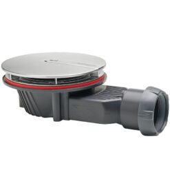 Vaničkový odtok Slim chróm Fi 90 mm WIRQUIN www.69x.sk