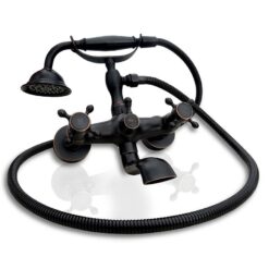 Vaňová batéria s vaňovou sadou Rea Retro čierna REA www.69x.sk