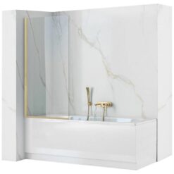 Vaňová zástena Elegant 70x140 gold brush REA www.69x.sk