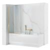 Vaňová zástena Elegant Gold 80x140 REA www.69x.sk