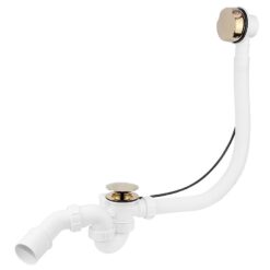 Vaňový sifón zlatý automatický McAlpine www.69x.sk