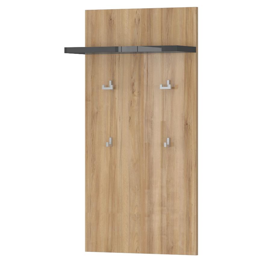 Vešiak Onyx Clk Pacific Walnut/Anthracite Merkury Market www.69x.sk