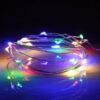 Vianočné LED svetielka 20l drôtik kvapky na batérie 4/19/nik/m  www.69x.sk