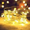 Vianočné LED svetielka 20l drôtik kvpaky na batérie 4/19/nik/ww Merkury Market www.69x.sk