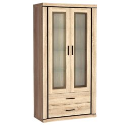 Vitrína Dallas D17 Dub Sonoma Merkury Market www.69x.sk