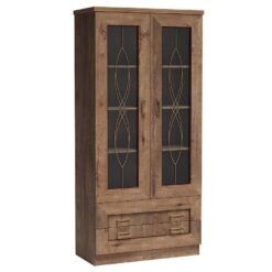 Vitrína Tadeusz T8 dub lefkas Merkury Market www.69x.sk